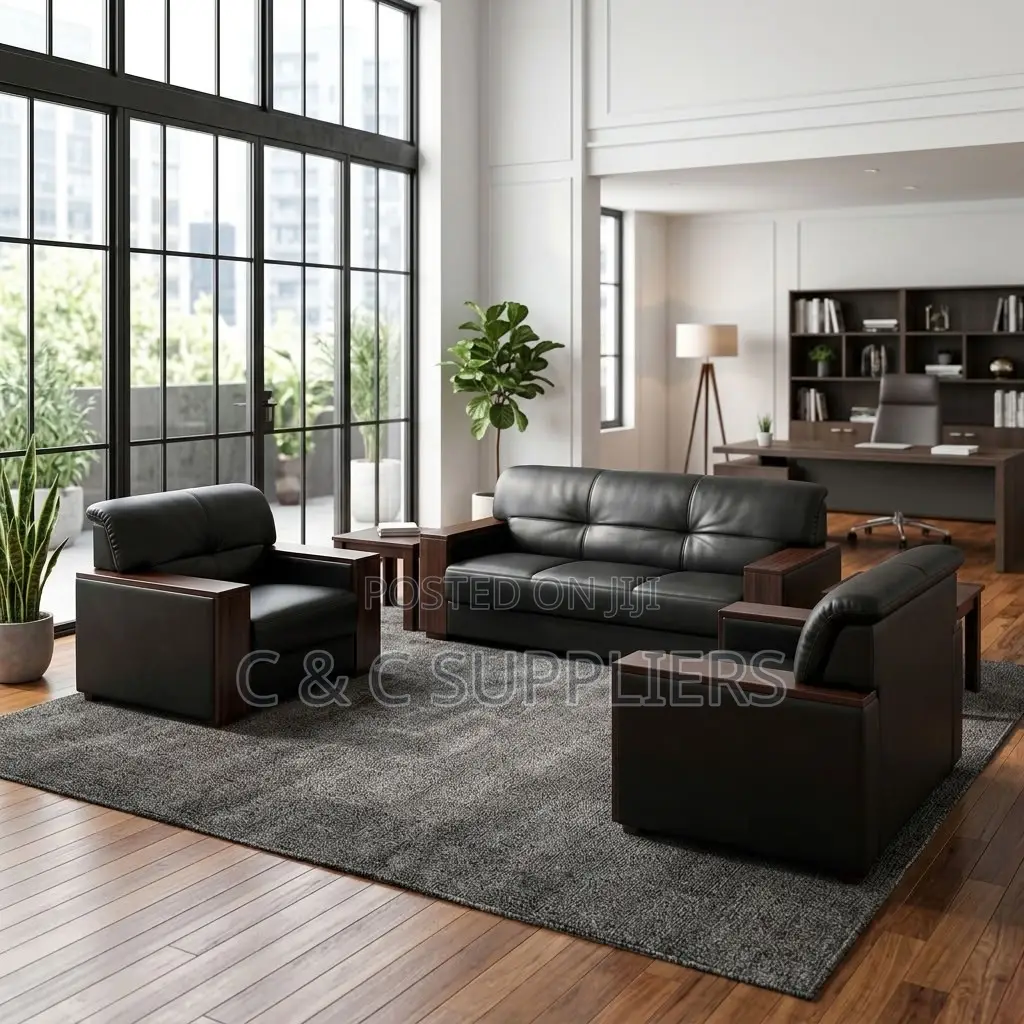 5-Seater Waiting Sofa Set.