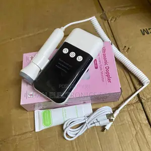 Ergonomic Handheld Fetal Doppler Baby Heart Sound Monitor