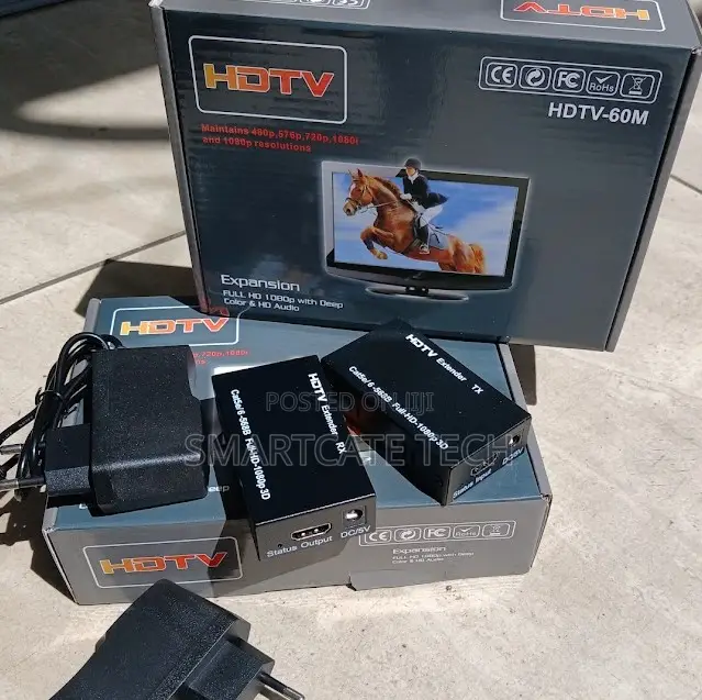 60M HDMI Extender Sender Receiver for Long Distance Video Copy