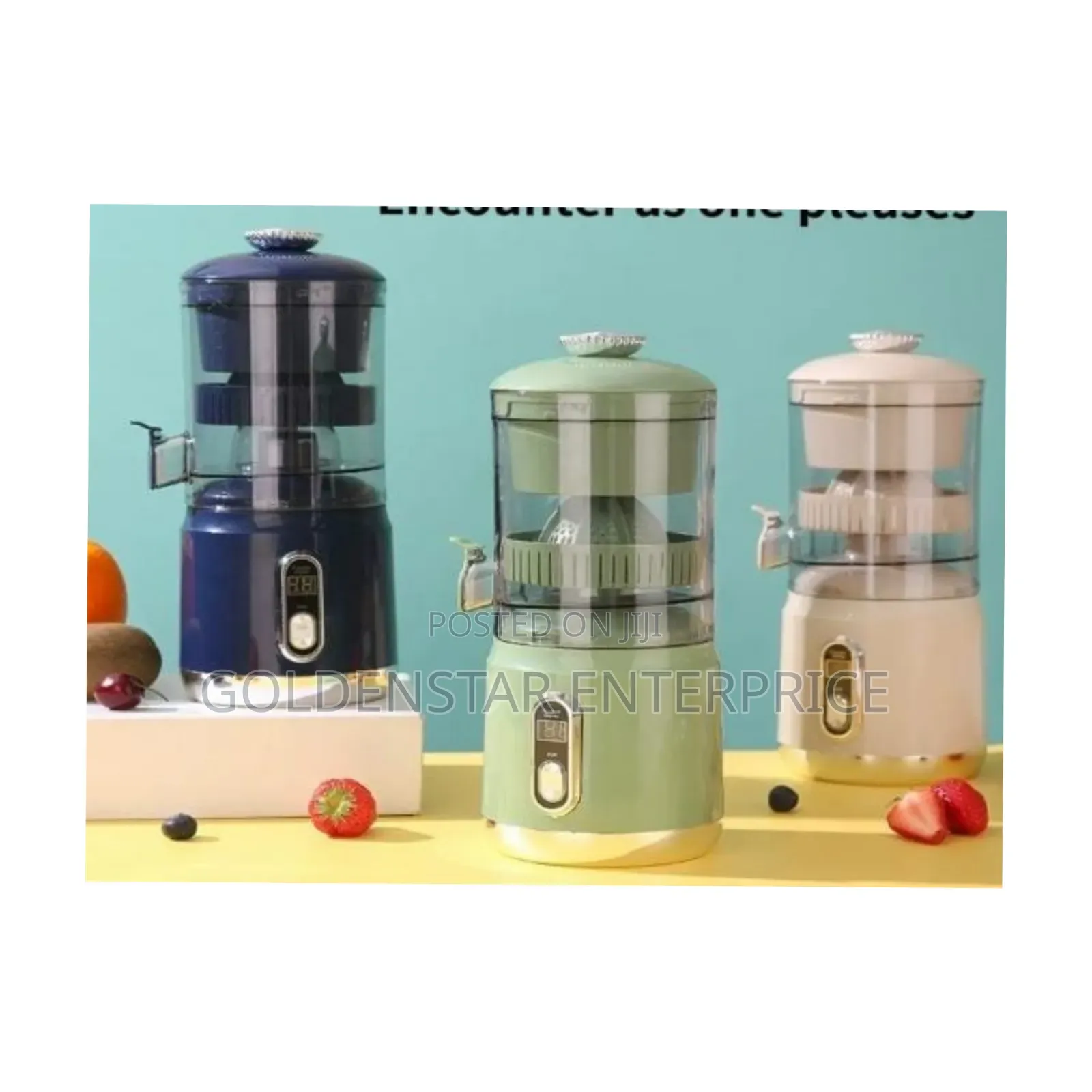 Rechargeable Wireless Portable Electric Citrus Juicer / Press