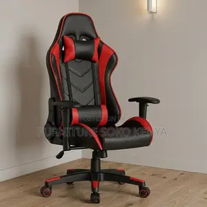 Home Studio Chairs | Leather Adjustable Red-Black | Gamers Chair