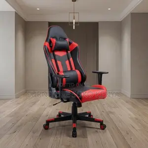 Home Studio Chairs | Leather Adjustable Red-Black | Gamers Chair