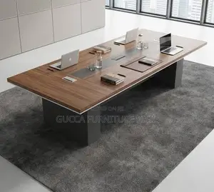 End & End 3 Meter Double Board 10 Seater Boardroom Table