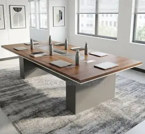 End & End 3 Meter Double Board 10 Seater Boardroom Table