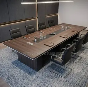 End & End 3 Meter Double Board 10 Seater Boardroom Table