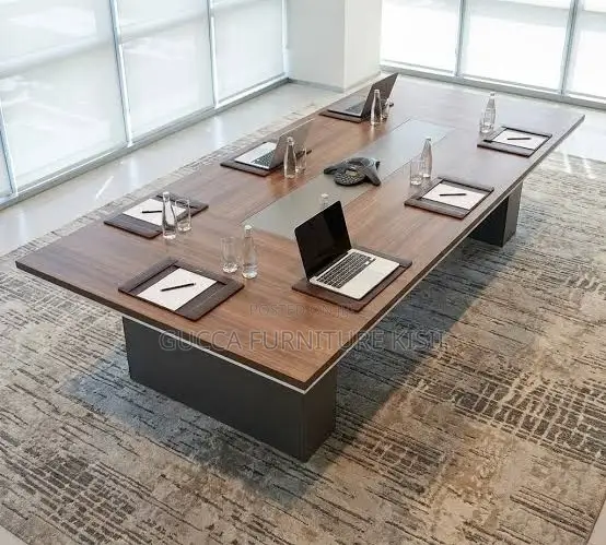 End & End 3 Meter Double Board 10 Seater Boardroom Table