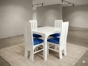 Dinning Table 4seater Bleu Color