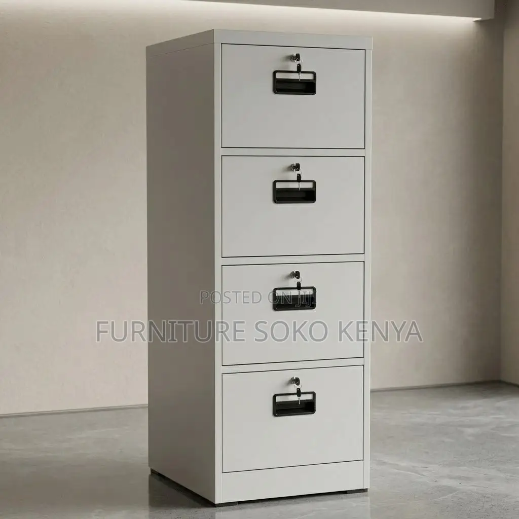 Drawer Office Cabinet | Four Lockers Cabinet | Each With Key