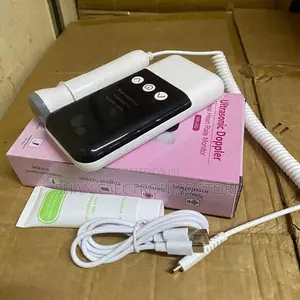 Backlit Fetal Doppler Baby Heart Rate Monitor Device