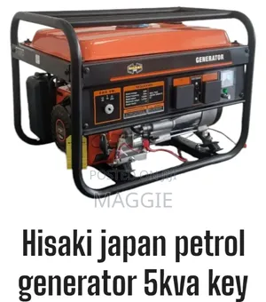 5 Kva Key Start Hisaki Japan Petrol