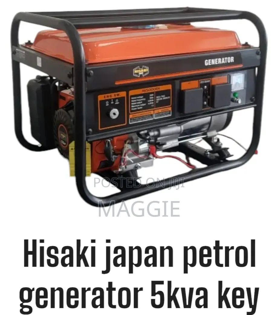 5 Kva Key Start Hisaki Japan Petrol