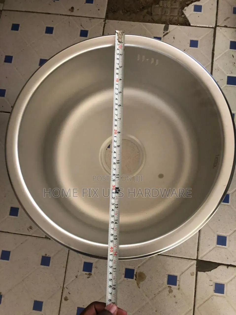 Stainless Steel Round Kitchen Sink