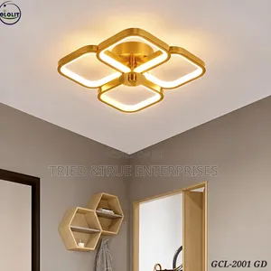 Modern 4-Ring Ceiling Lights