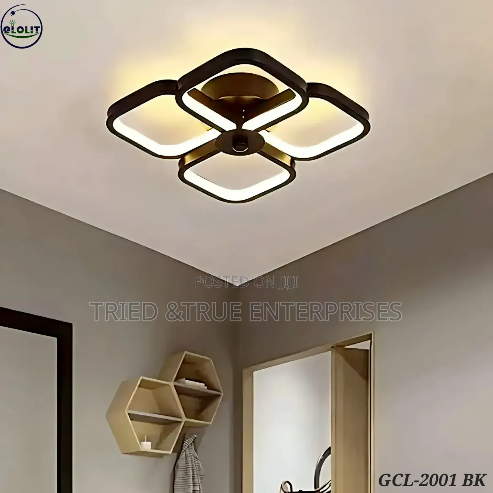 Modern 4-Ring Ceiling Lights