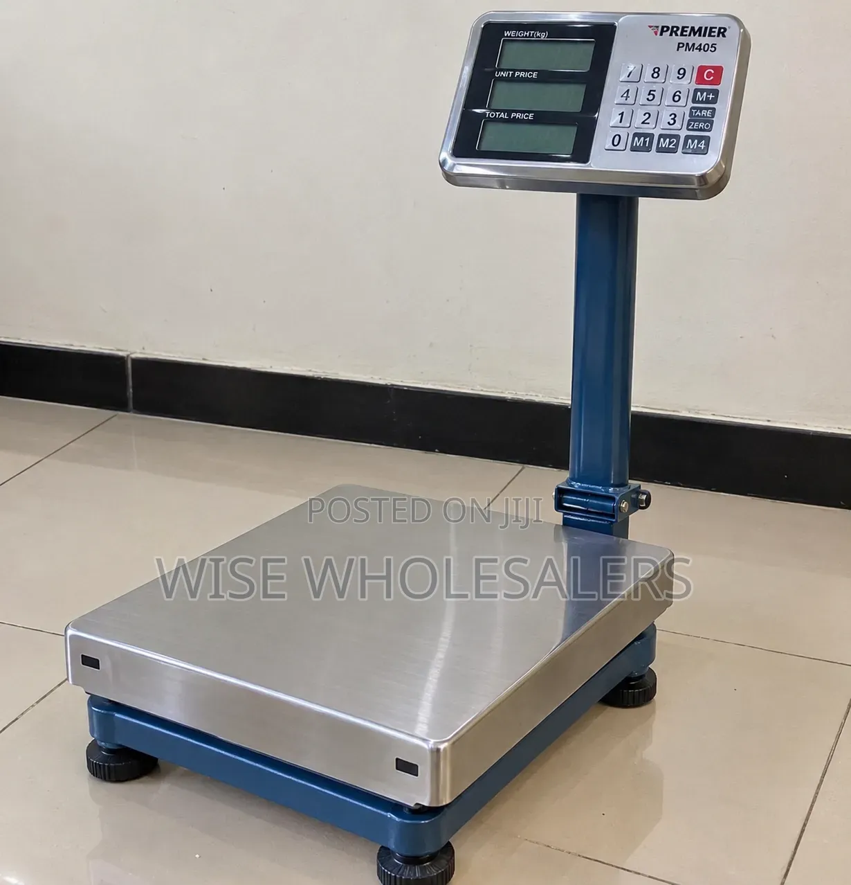 Premier PM405 Digital Platform Weighing Scale 100KG