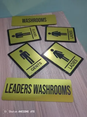 Executive Toilet Signs