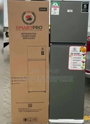 168 Litres Smart Pro RFR-210-DT-I 2 Double Door Refrigerator