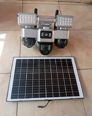 Triple Lens LED Flashlight 4g CCTV Camera