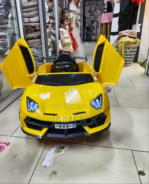 Mustard Yellow 888 Kids Electric Ride-on Vehicle – BR