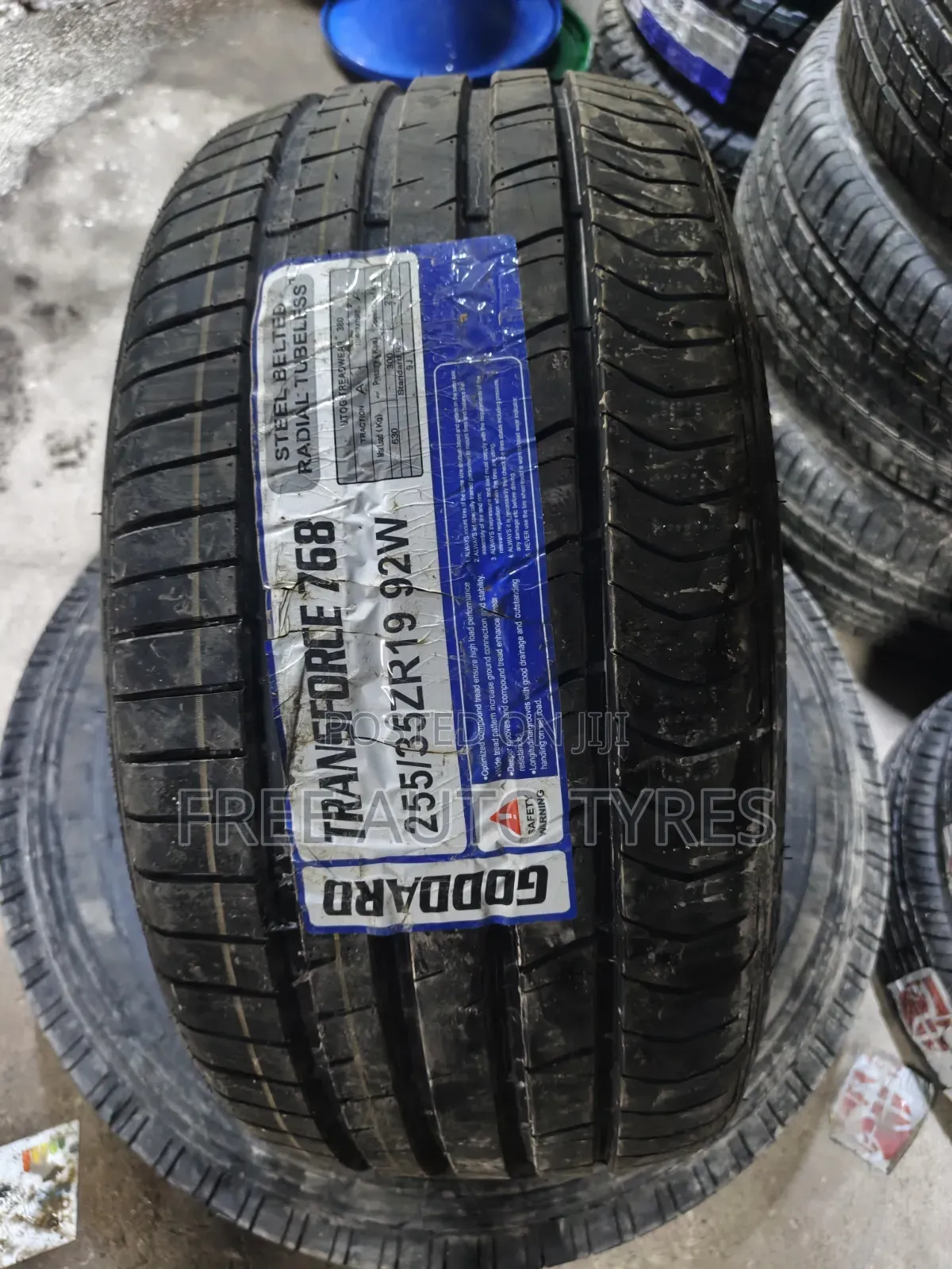 255/35zr19 Goddard Tyres