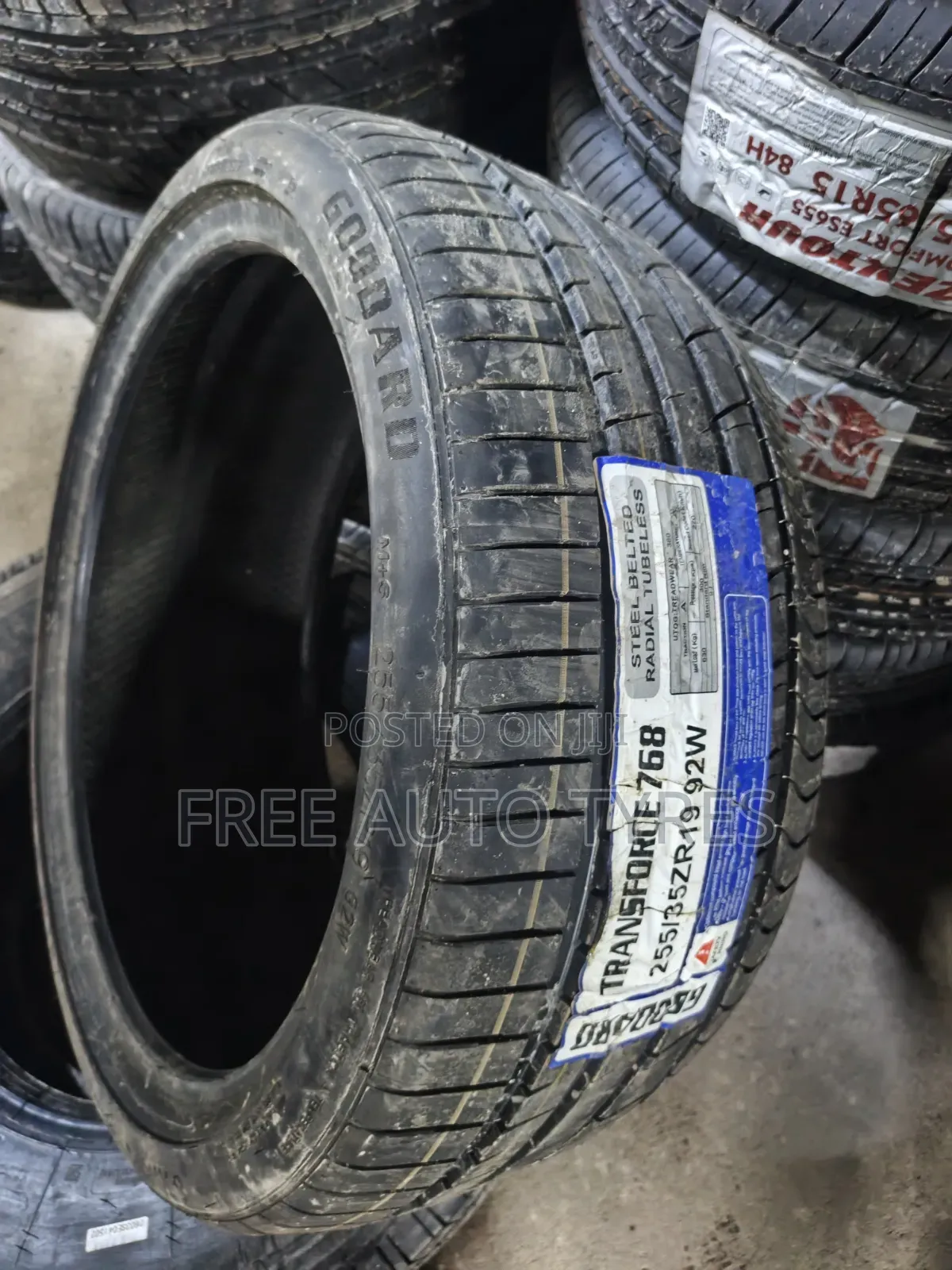 255/35zr19 Goddard Tyres