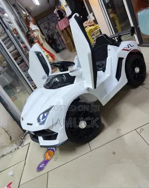 White 888 Kids Electric Ride-on Vehicle –BR