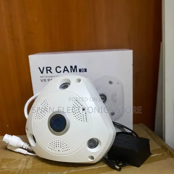 VR Fisheye 360° Panorama WiFi Camera With Wide Angle View