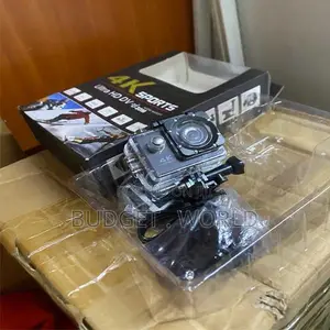 Ultra Clear Screen 2Inch LCD IP68 30m Waterproof Sports 4K Action Cam