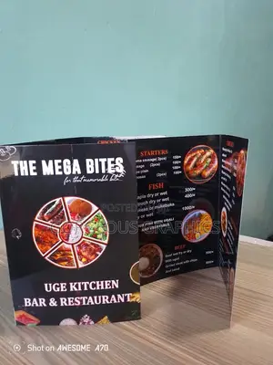 Menu (A5 Size)