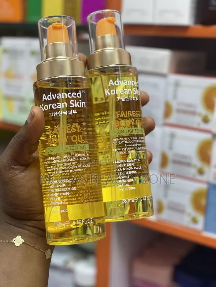 Advanced Korean Skin Brightest Body Oil (280ml)