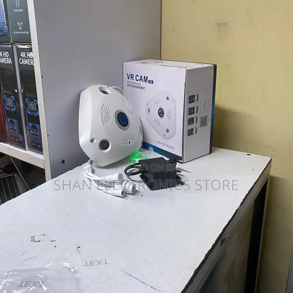 Wide Angle VR Security Camera With Wireless WiFi Connection