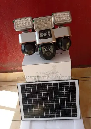 VTS30 Solar-Powered Triple-Lens Security Camera (Motion Detection)