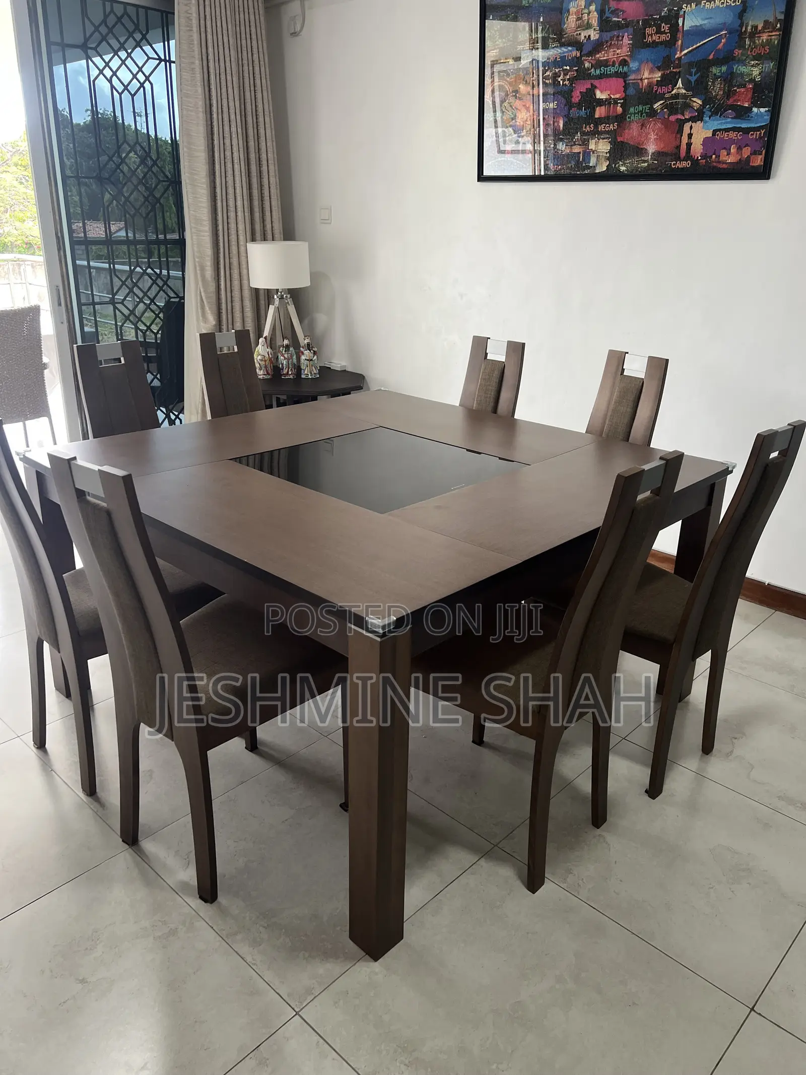 8 Seater Dinning Table With Chairs