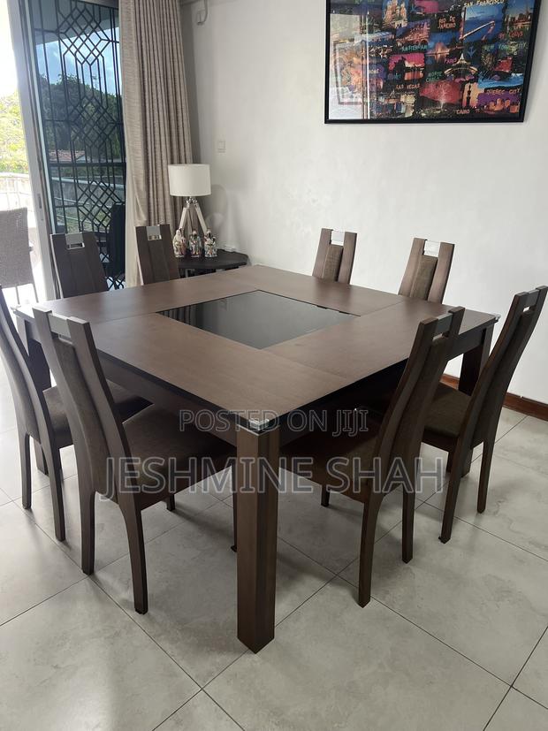 8 Seater Dinning Table With Chairs - thumbnail 4