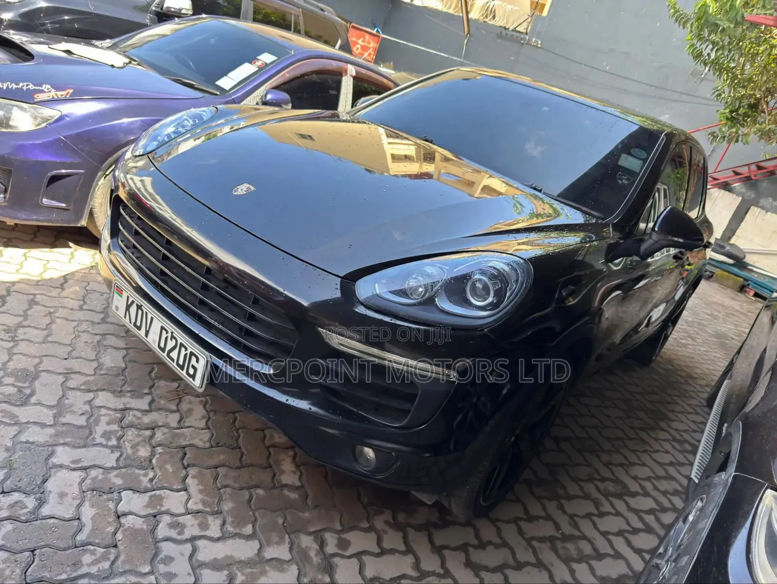 Porsche Cayenne 2016 Matt Black