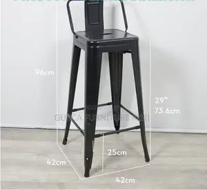 Bistro Multipurpose Metallic Counter Stool