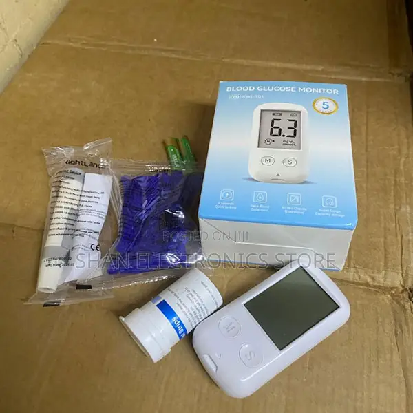 T01 Blood Glucometer Kit With Lancing Device and Strips