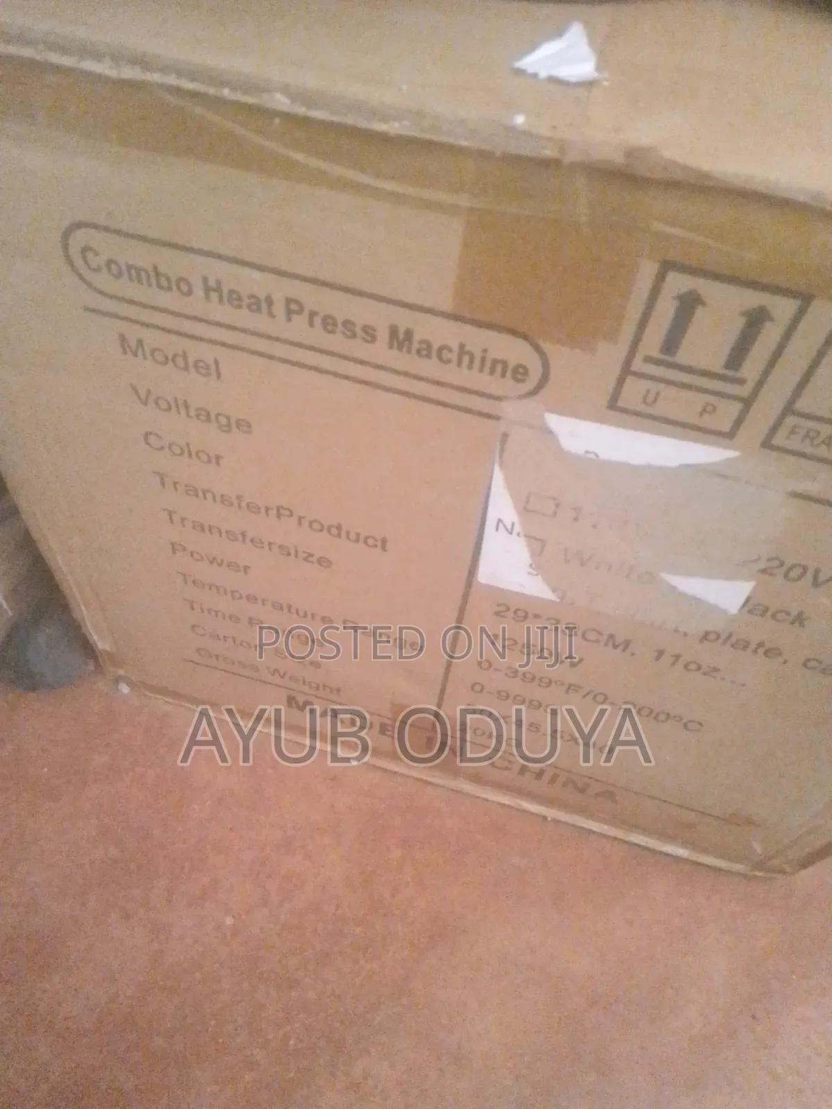 Combo Heat Compress Machine 8 in 1
