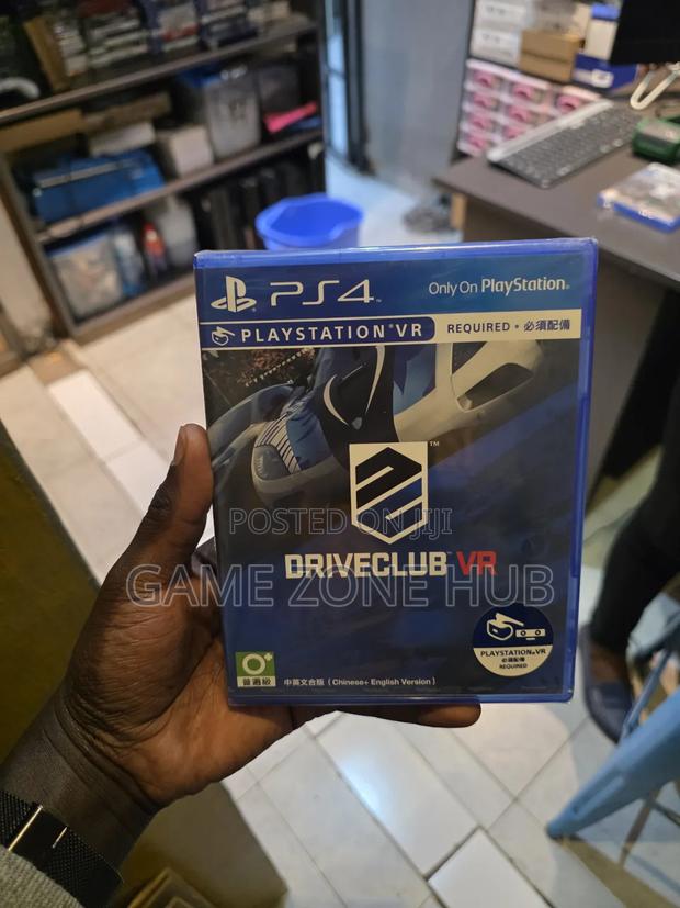 PS4 Driveclub for VR - main view