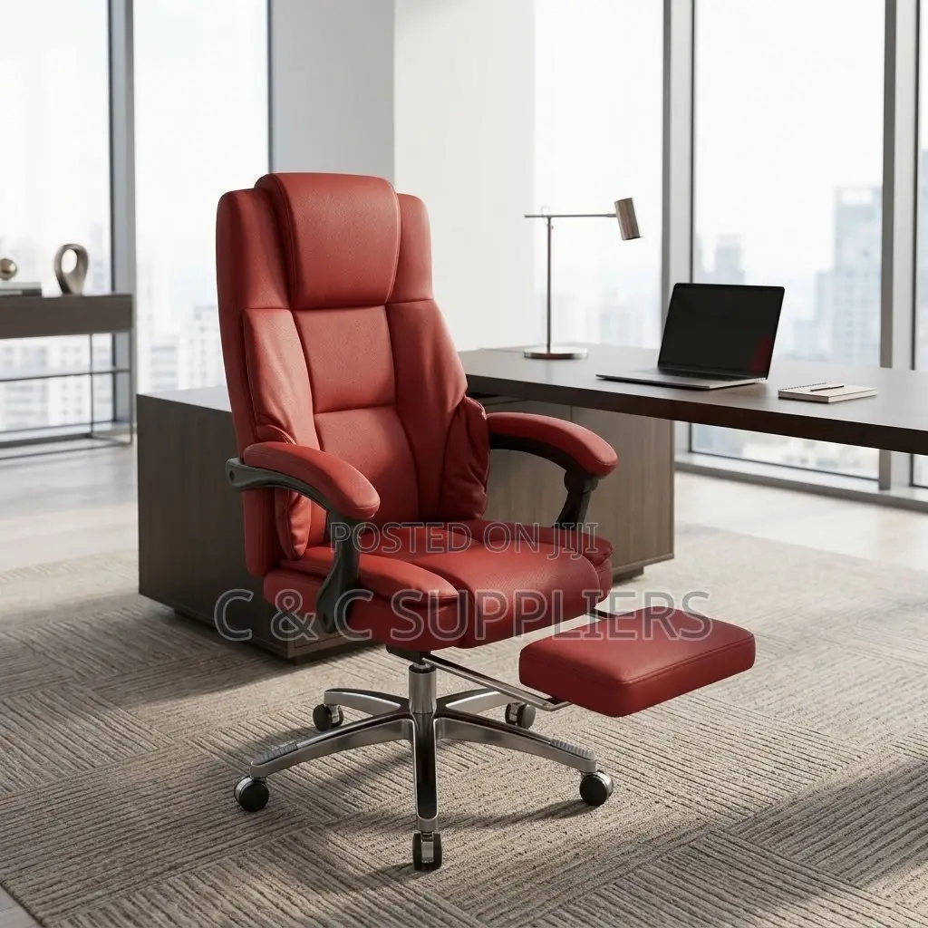 Leather Adjustable Executive Manager's Seat