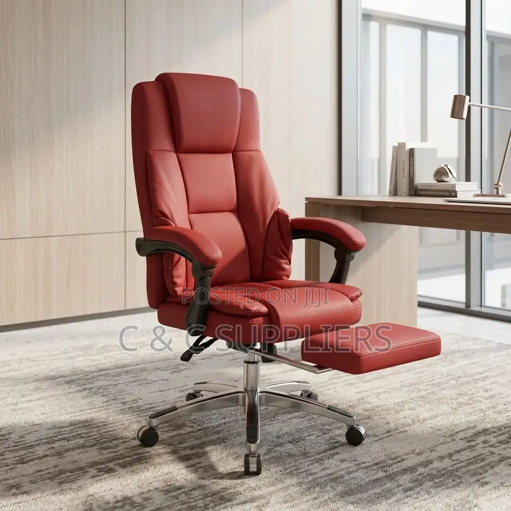Leather Adjustable Executive Manager's Seat