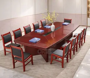 2400mm Boardroom Conference Table for Professional Meetings