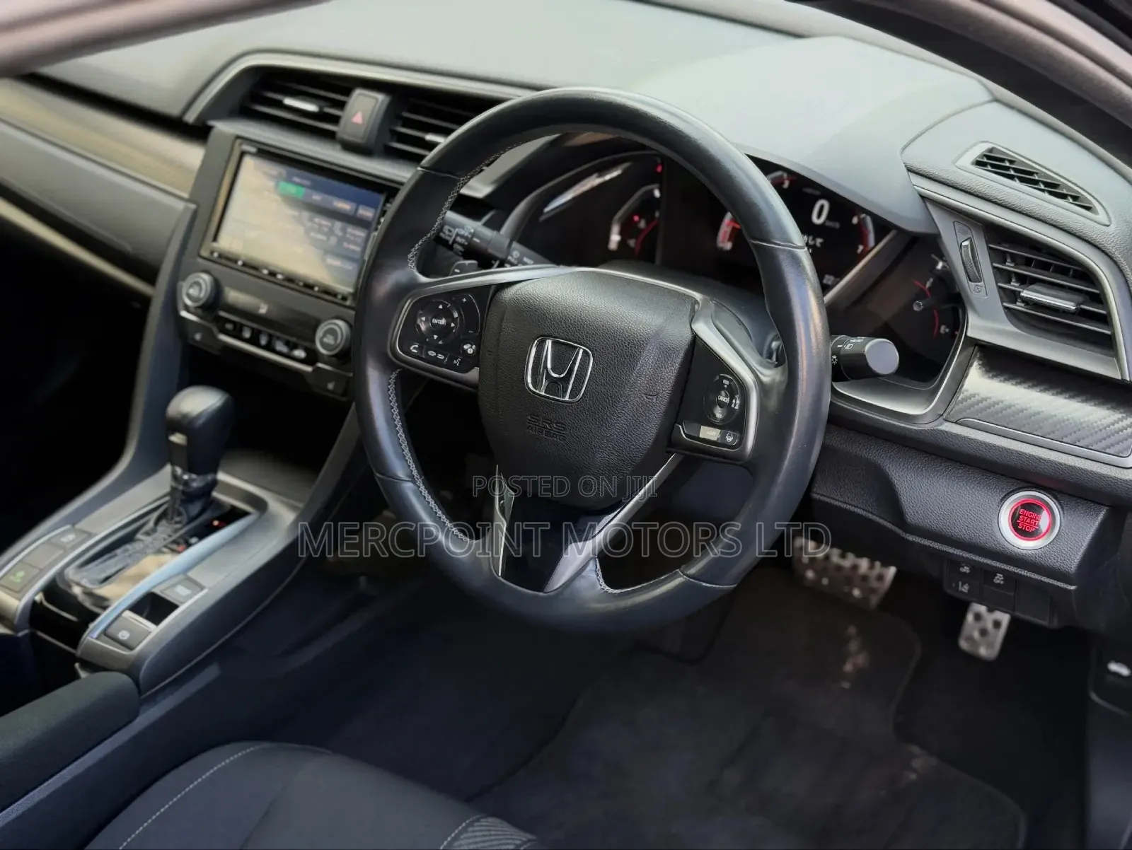 Honda Civic 2019 Matt Black
