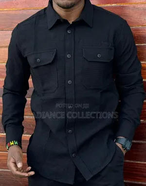 Double-Pocket Men Shirts