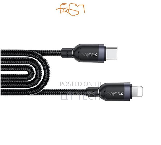 Braided USB Lightning Fast Charging Cable - main view