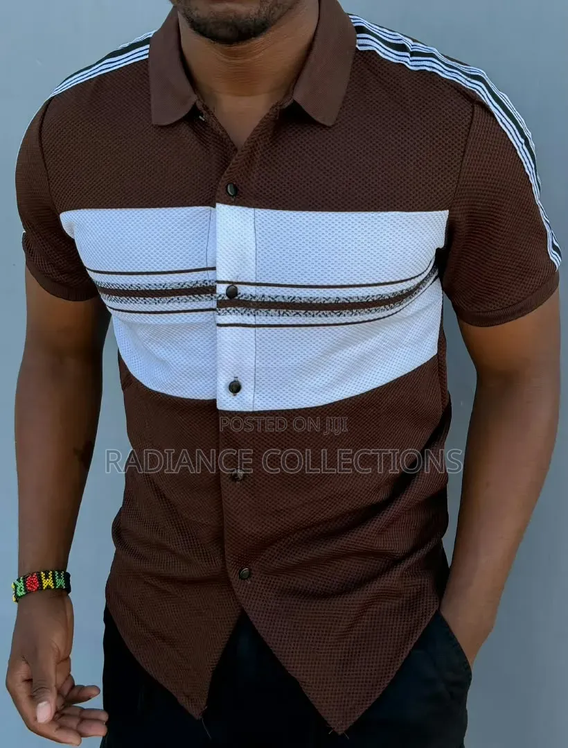 Unique Short-Sleeve Casual Shirts