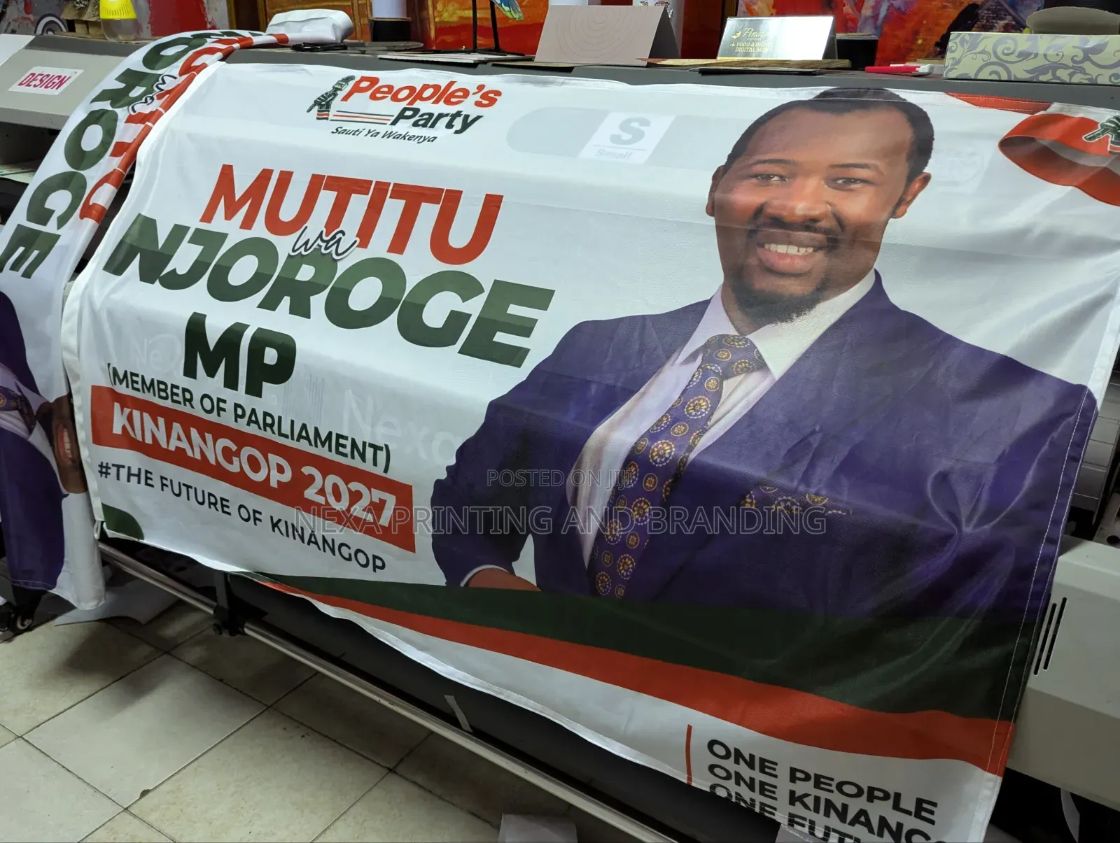 Large Format Campaign Banner Printing