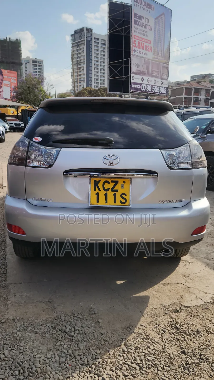 Toyota Harrier 2.4 2013 Silver