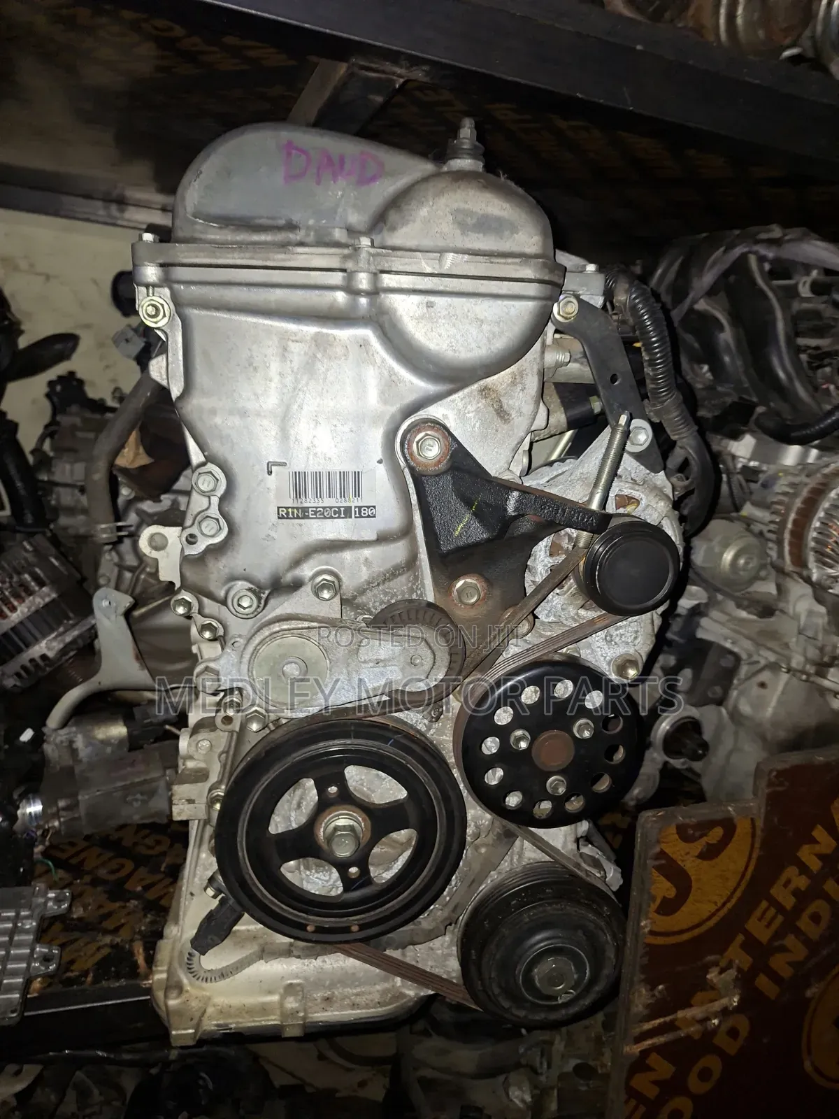 Toyota Axio New Complete Engine 1NZ [Sensor TopCover]
