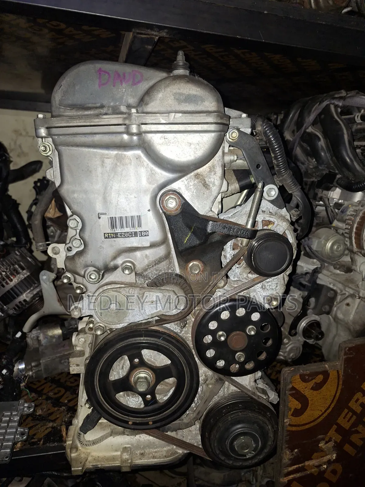 Toyota Axio New Complete Engine 1NZ [Sensor TopCover]